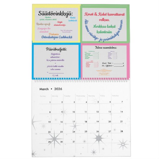 Calendrier K.Ö.Y.H.Ä Calender (Mar 2026)