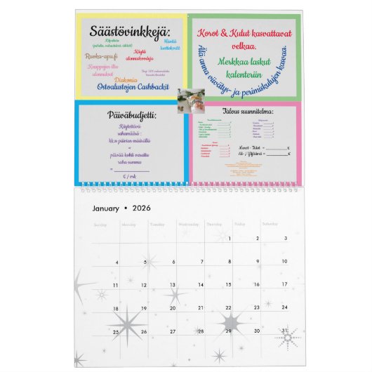 Calendrier K.Ö.Y.H.Ä Calender (Jan 2026)