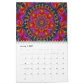 Calendrier kaléidoscope (Jan 2027)