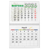 Calendrier Kalendarz 2026 (Mar 2026)