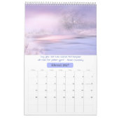 Calendrier Kalender — Årstidernas natur (Feb 2027)
