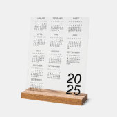 Calendrier Kalender Deutsch 2025 Année complète (Angle)