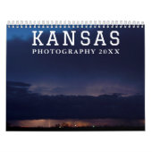 Calendrier Kansas Photography Landscapes & Storms Calendar (Protection)