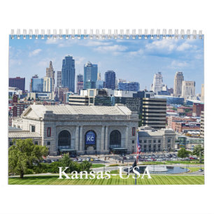 Calendrier Kansas-USA