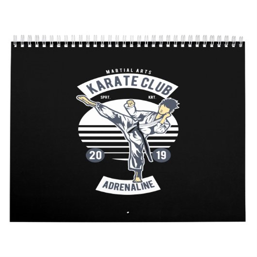 Calendrier karaté club adrénaline (Protection)