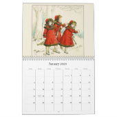 Calendrier Kate Greenaway Illustrations Personnaliser année | (Jan 2026)