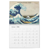 Calendrier Katsushika Hokusai - 36 Vues sur le Mont Fuji (Jan 2026)