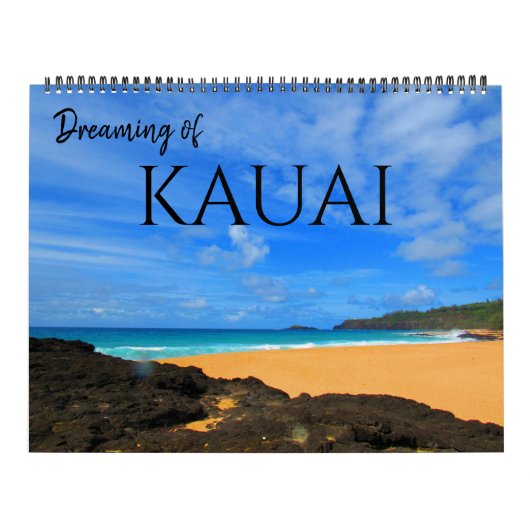 Calendrier kauai rêve 2025 grand (Protection)