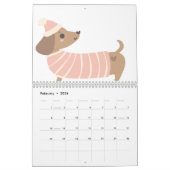 Calendrier kawaii (Feb 2026)