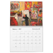 CALENDRIER KAY CASSILL 2022 CALENDAR (Feb 2027)
