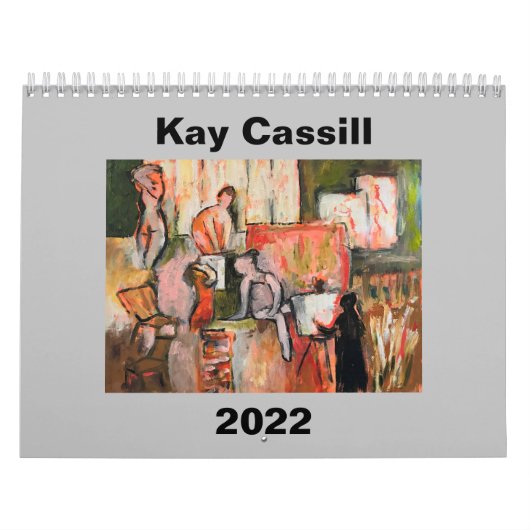CALENDRIER KAY CASSILL 2022 CALENDAR (Protection)