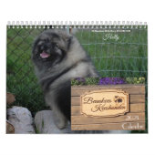 Calendrier Keeshond 2021 (Protection)