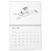 Calendrier Keeshond Dogs (Mar 2026)