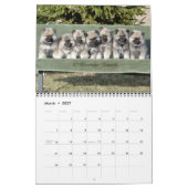 Calendrier Keesridge Kennels 2020 (Mar 2027)