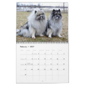 Calendrier Keesridge Kennels 2021 (Feb 2027)