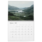 Calendrier Kerry du comté d'Irlande (Feb 2027)