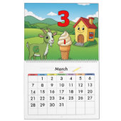 Calendrier Kids Learning Calendar – ABC & 123 Educational (Mar 2027)