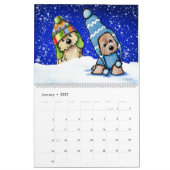 Calendrier KiniArt Cairn Terriers (Jan 2027)