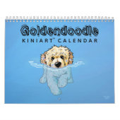 Calendrier KiniArt Goldendoodle (Protection)