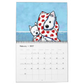Calendrier KiniArt Westies (Feb 2027)
