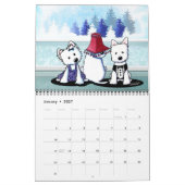 Calendrier KiniArt Westies (Jan 2027)
