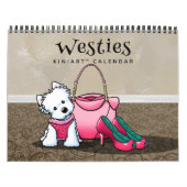 Calendrier KiniArt Westies (Protection)