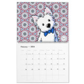 Calendrier KiniArt Westies (Feb 2026)