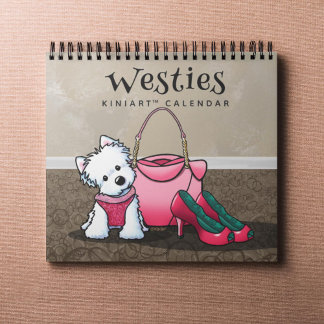 Calendrier KiniArt Westies