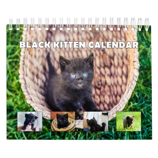 Calendrier Kitten noir (Protection)