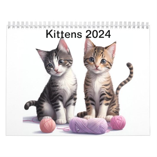 Calendrier Kittens 2024 (Protection)
