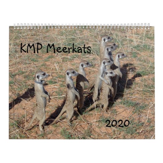 Calendrier KMP Meerkats - 2020 (Protection)