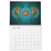 Calendrier Kokopelli Sud-Ouest (Jan 2027)