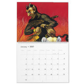 Calendrier Krampus (Jan 2027)