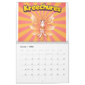 Calendrier Kreechures-Deck 2 (Jan 2026)