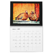 Calendrier La beauté de la colombe (Mar 2027)