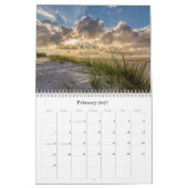 Calendrier La beauté de la côte du Golfe du Mexique (Feb 2027)