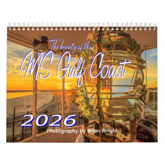 Calendrier La beauté de la côte du Golfe du Mexique (Protection)