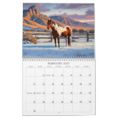 Calendrier La beauté des chevaux (Feb 2027)