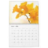 Calendrier La Beauté Des Daffodiles (Mar 2026)