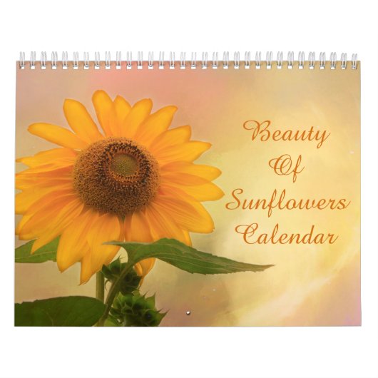 Calendrier La Beauté Des Tournesols (Protection)