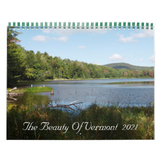 Calendrier La Beauté Du Vermont 2021