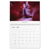 Calendrier La beauté variée de l'ouest des États-Unis. (Mar 2026)