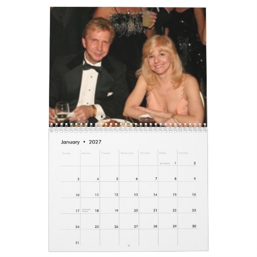 Calendrier La boule de margarita (Jan 2027)