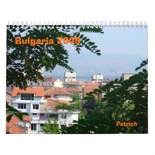 Calendrier La Bulgarie 2009 (Protection)
