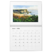 Calendrier La Californie dans des peintures d'aquarelle (Mar 2026)