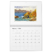 Calendrier La Californie dans des peintures d'aquarelle (Feb 2026)