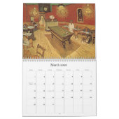 Calendrier La collection Vincent van Gogh 2010 (Mar 2026)