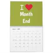 Calendrier La comptabilité est ma vie | HUMOUR | Bureau compt (Mar 2027)