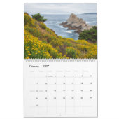 Calendrier La côte californienne (Feb 2027)