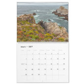 Calendrier La côte californienne (Mar 2027)